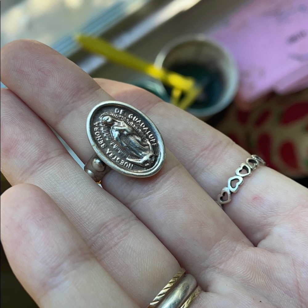 925 Lady of Guadalupe Ring